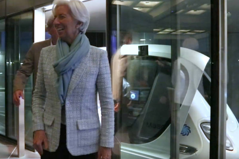 Another VIP for the Masdar PRT: IMF managing director Christine Lagarde